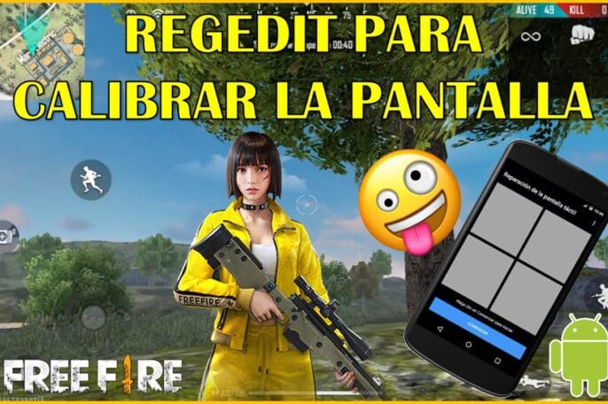 Free fire calibrar pantalla