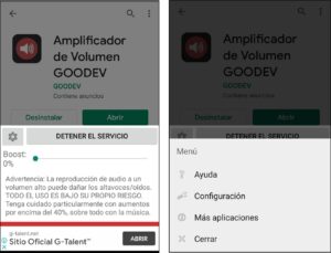 App para amplificar sonido