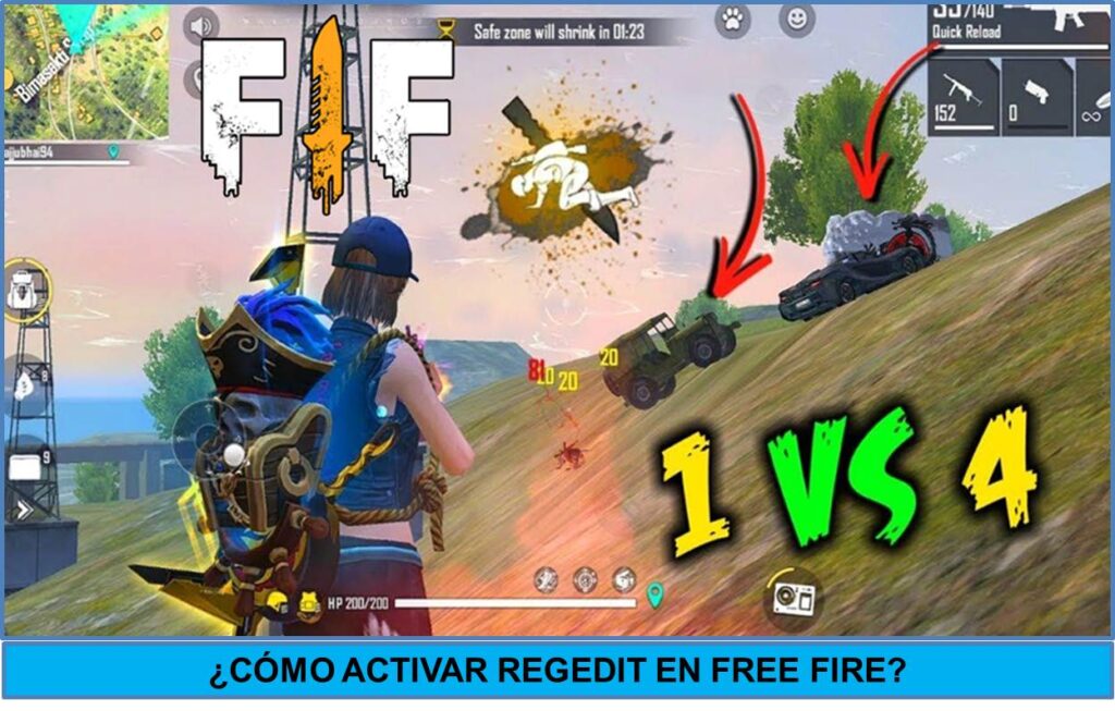 Regedit en free fire