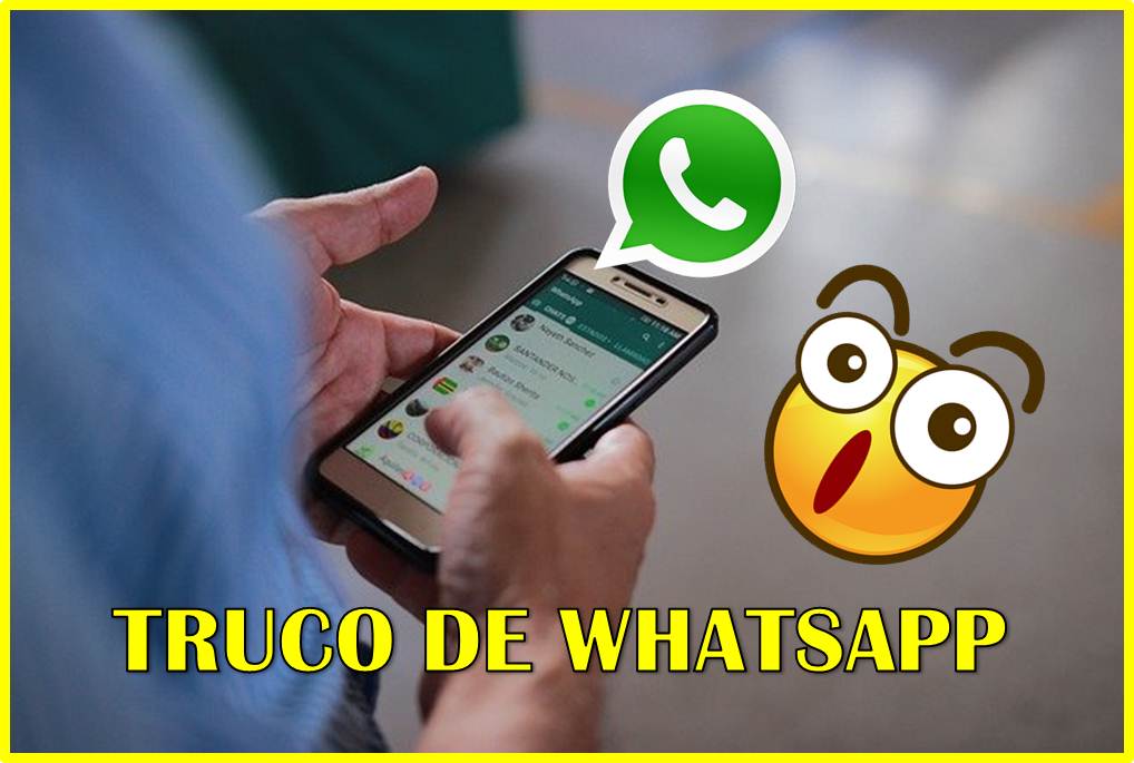 Enviando un mensaje en Whatsapp.