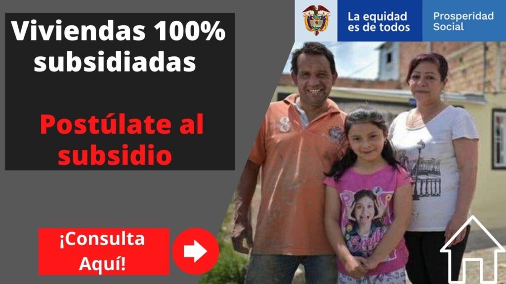 Cómo Participar En El Programa De Vivienda 100 Subsidiada